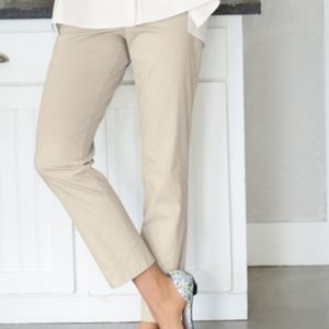 J. Jill pants size 10 beige stretch  elastic waist